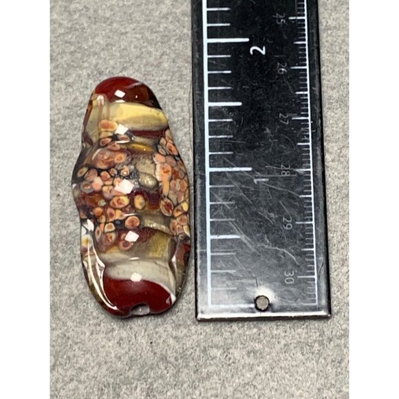 Handmade Glass Lampwork Focal Beads Set of 2 - Picture 6 of 7